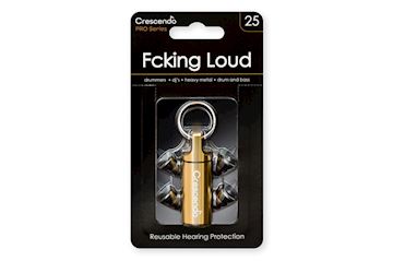 Crescendo - pr-1573 fcking loud 25 oordoppen
