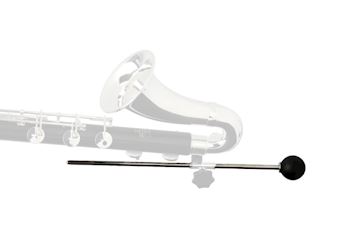 Buffet crampon - part complete end pin alto clarinet incl. black rubber ball