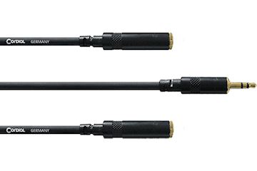 Cordial - cfy03wyy koptelefoon splitter kabel - 0,3m