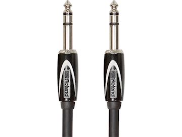 Roland - rcc-3-trtr stereo jack kabel 6,3mm (trs), 1m