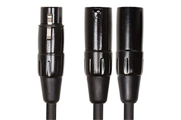 Roland - rcc-yc-xf2xm splitter/y kabel - xlr female - 2x xlr male