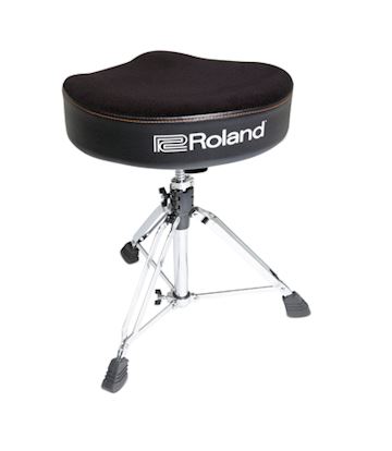 Roland - rdt-s drumkruk met velours zadel zitting