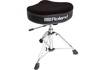 Roland - rdt-sh gaslift drumkruk met velour zadel zitting