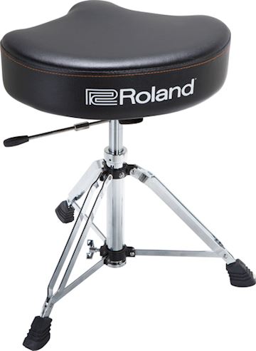 Roland - rdt-shv gaslift drumkruk met vinyl zadel zitting