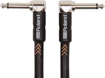 Roland - ric-b1aa 6,3mm mono haakse jack - 6,3mm mono haakse jac,30cm
