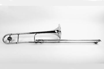 King - occasion 2103 3b trombone verzilverd incl. gig bag
