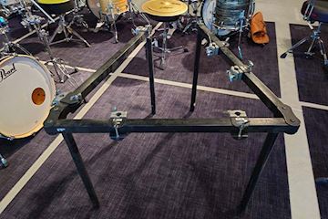 Pearl - occasion dr-80 drumrack incl. 6 klemmen