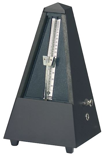 Wittner - piramide metronoom zwart mat 816m