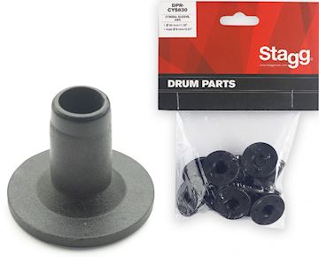 Stagg - cymbal sleeve nylon 8mm (10 stuks)