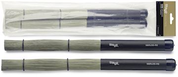 Stagg - sbru35-rs straw brushes van gedroogd gras