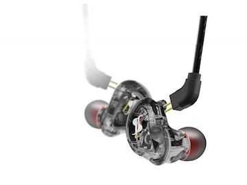 Stagg - spm-235 bk 2 way driver in-ear monitor black