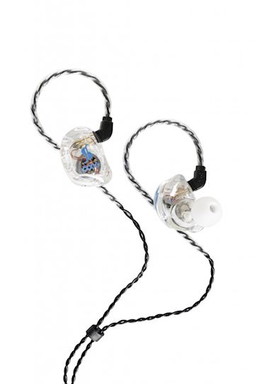 Stagg - spm-435 tr 4 way driver in-ear monitor transparant