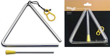 Stagg - 6" triangel 12mm with beater tri-6