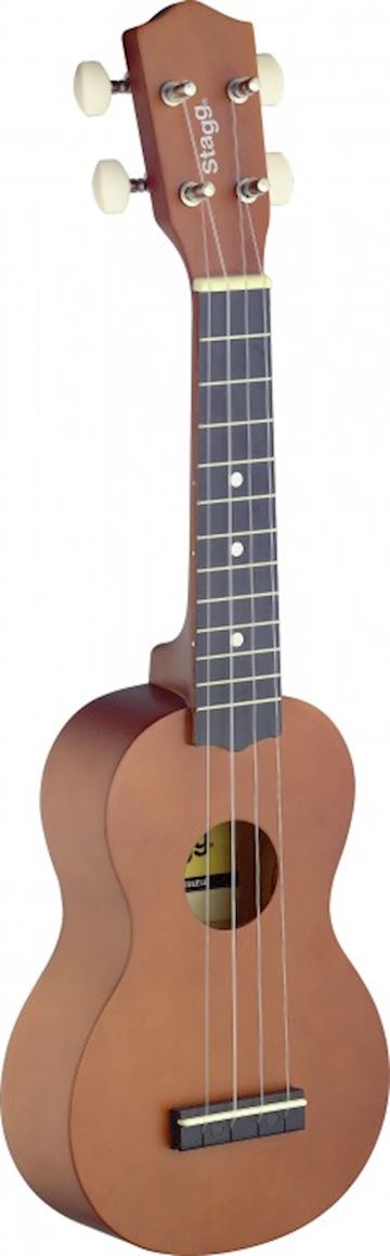 Stagg - us-nat ukelele natural+bag