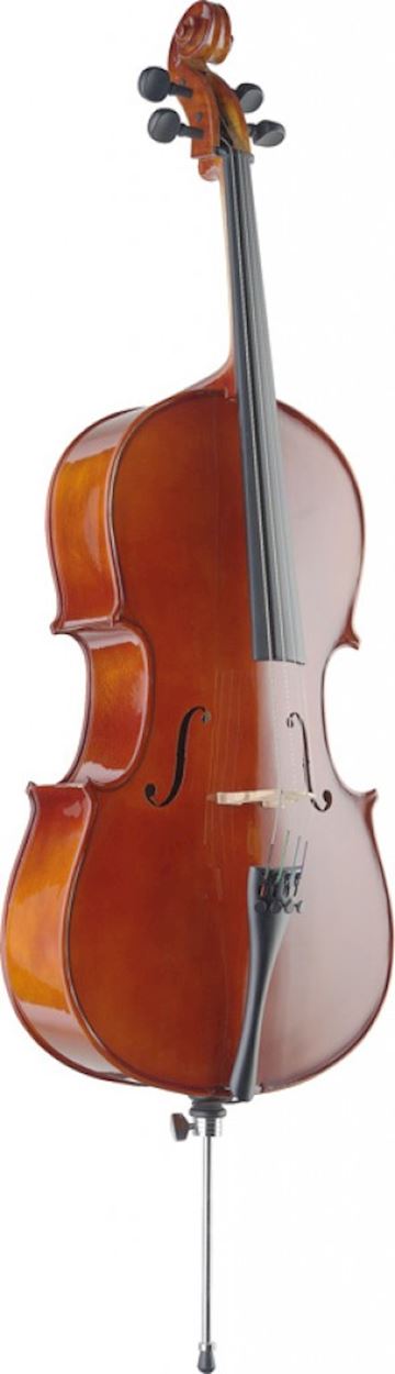 Stagg - cello vnc-1/2 massieve esdoorn met hoes