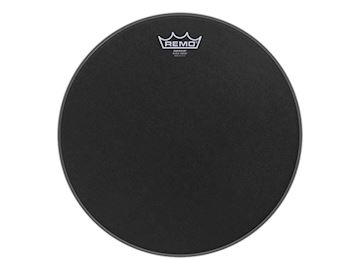 Remo - be-0814-es emperor black suede drumvel 14"