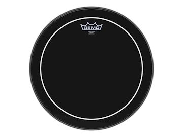 Remo - es-1624-ps pinstripe ebony bassdrumvel 24"