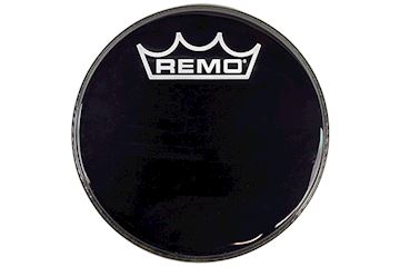Remo - p3-1020-escrwn ebony crown logo bassdrumvel 20"