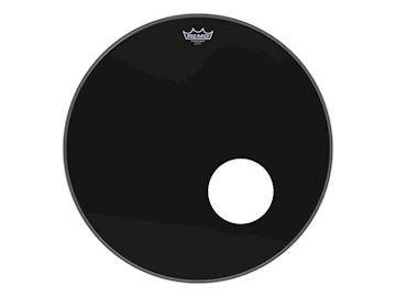 Remo - p3-1020-es-dm powerstroke p3 ebony bassdrumvel 20"