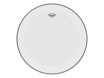 Remo - p3-1222-c1 powerstroke p3 smooth wh no stripe basdrumvel 22"