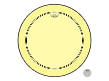 Remo - p3-1318-ct-ye powerstroke 3 colortone yellow 18"