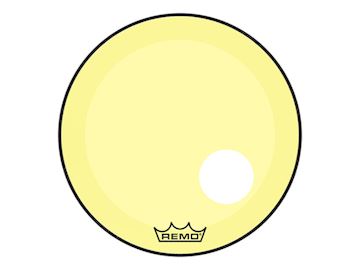 Remo - p3-1320-ct-yeoh powerstroke p3 colortone yellow met gat 20"