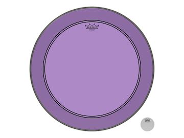 Remo - p3-1322-ct-pu powerstroke p3 colortone purple 22"