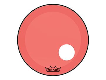 Remo - p3-1322-ct-rdoh powerstroke p3 colortone red met gat 22"