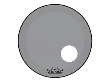 Remo - p3-1322-ct-smoh powerstroke p3 colortone smoke met gat 22"