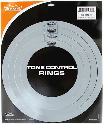 Remo - ro-0246-00os sound control ringen; set met 1 x 10", 1 x rem