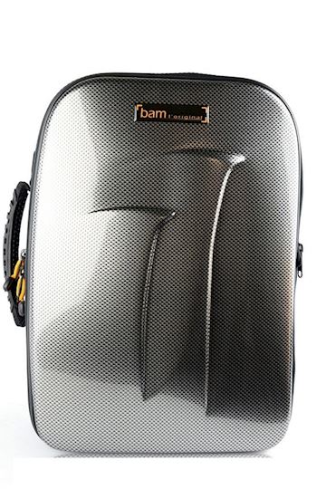Bam - trek3028ssc dubbeletui bb/a klarinet koffer carbon silver