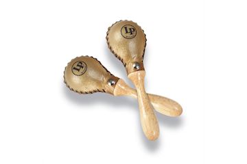 Latin percussion - lp285 maracas mini rawhide