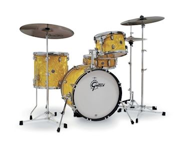 Gretsch - ct1-j484-ysf catalina club jazz set satin yellow flame