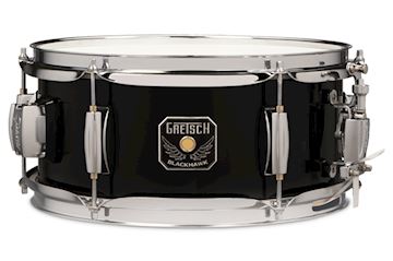 Gretsch - 12x5,5" blackhawk mighty mini snaredrum black bh-5512-bk