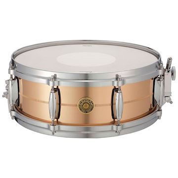 Gretsch - g-4160b snaredrum 14x5" polished bronze shell