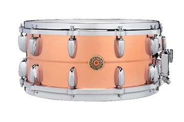Gretsch - g-4164pb snaredrum 14x6,5" solid phosphor bronze