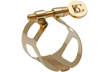 Bg - l3 ligature & cap bb-klarinet tradition gold