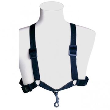 Bg - s43sh harnas sax xl man, kunststof haak, xl