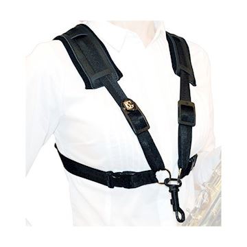 Bg - s40csh comfort harnas man, kunstst.snaphaak, zwart