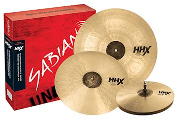 Sabian - 15005xcn hhx complex cymbalset 14"-16"-20"+18" free