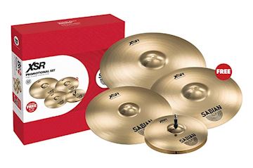 Sabian - xsr5005 xsr 14"-16"-20" + 18" free harmonische pack