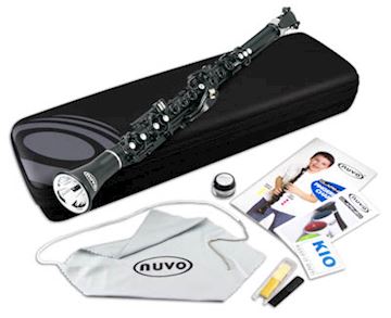 Nuvo - c klarinet bk zwart met zilver