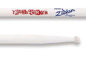 Zildjian - stoktb travis barker signature wood tip white