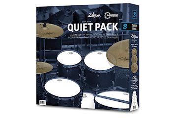 Zildjian - ziaqlvsmb low volume cymbalset 14", 16", 18" + gaasvellen