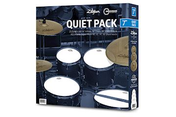Zildjian - ziaqlvsmt low volume cymbalset 14", 16", 18" + gaasvellen