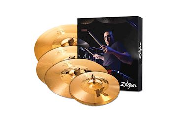 Zildjian - k1250 k custom hybrid set 14 1/4"hh,16"cr,18"cr, 20"rd