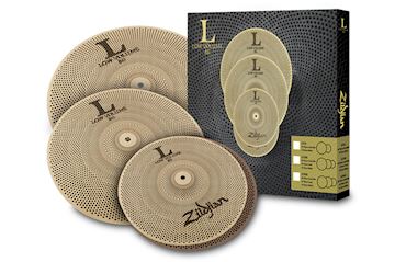 Zildjian - lv468 cymbal set, low volume, 468 cymbal pack, 14h/16cr/18cr