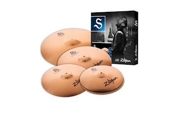 Zildjian - s390 cymbal set, s family, performer cymbal pack, 14h/16+18c