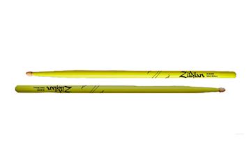 Zildjian - ziz5aacdgg drumstokken hickory neon yellow 5a