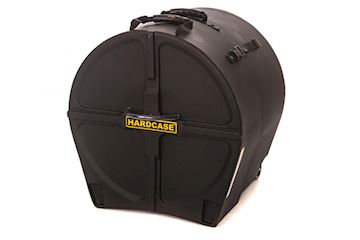 Hardcase - hn16b 16" bassdrum koffer met wielen